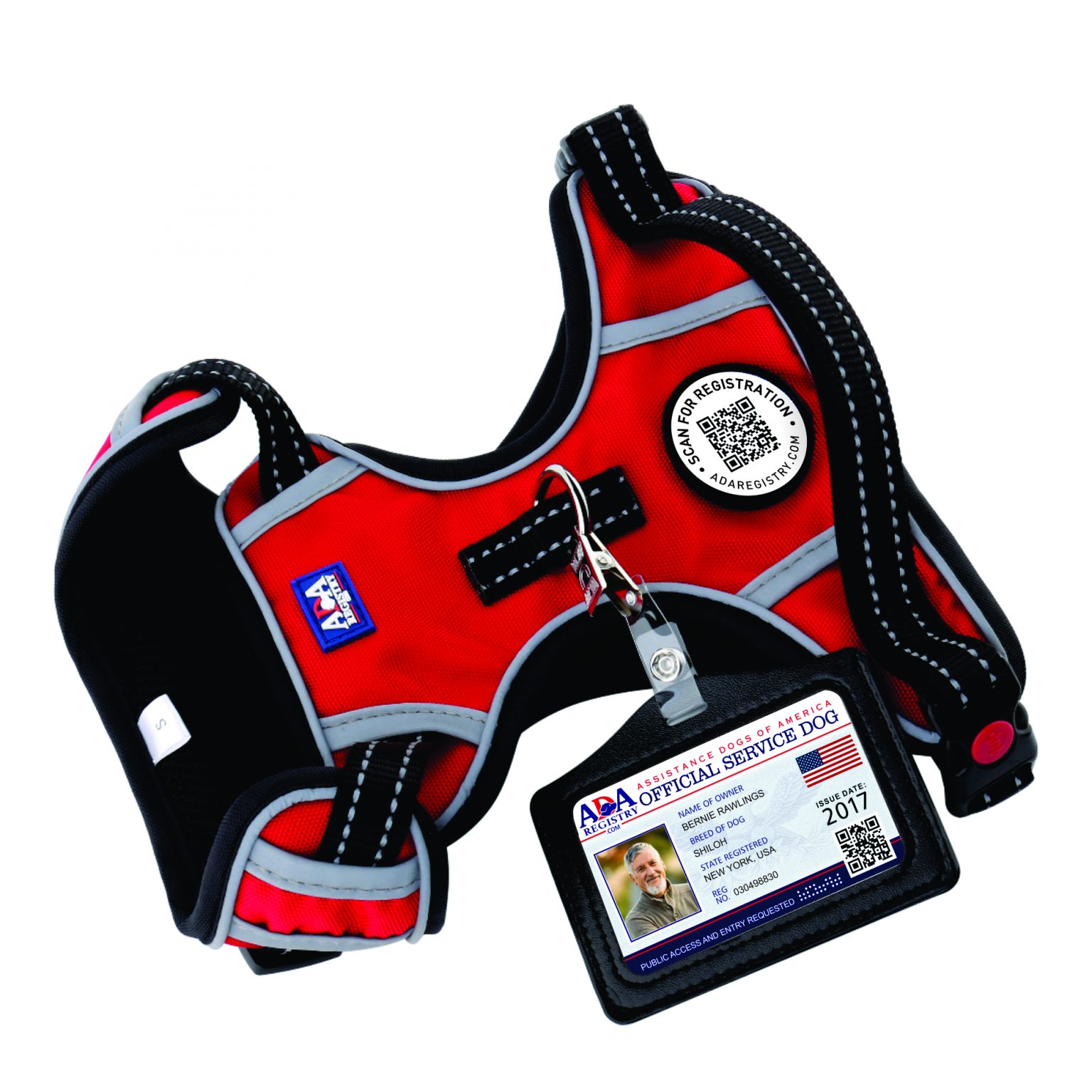 Smart Vest With QR Code | Official ADA Service Dog Registry Site