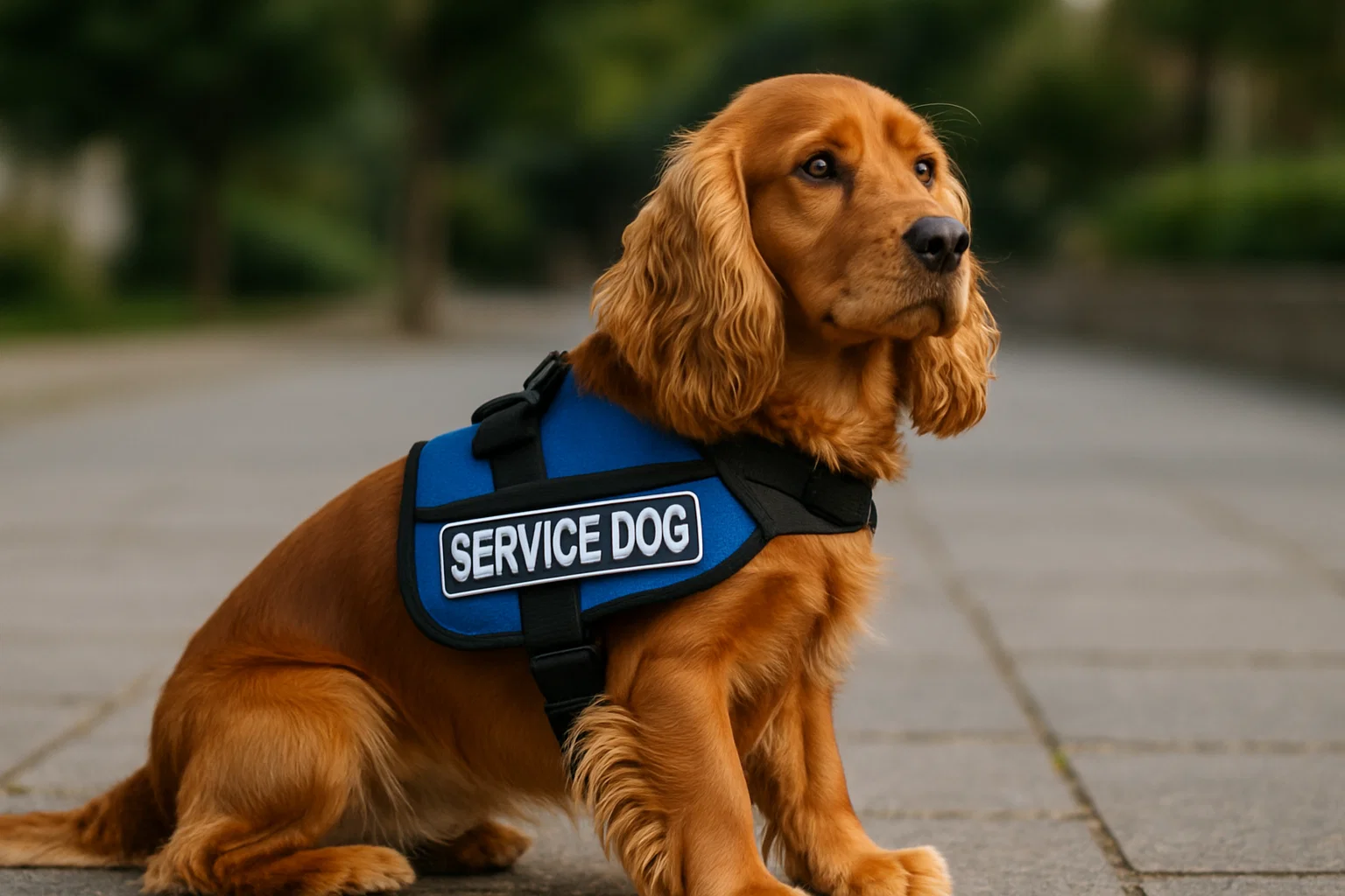 Service Dog: Visual Assistance Dogs