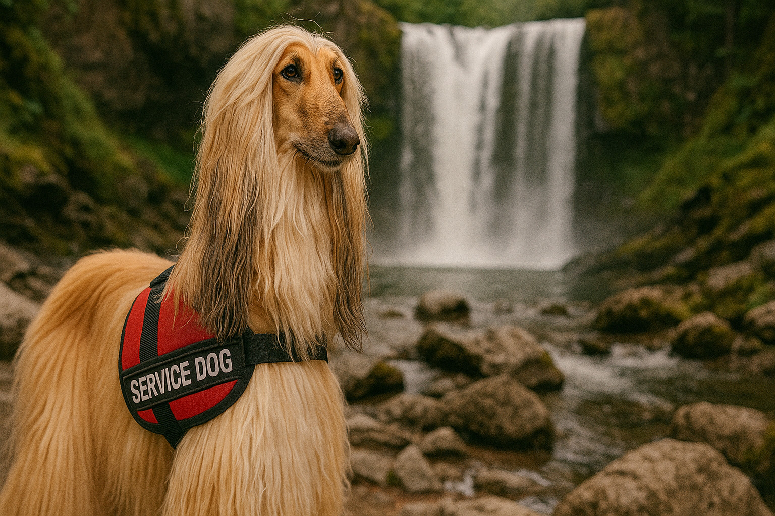 service dog breeds afghan hound service dog