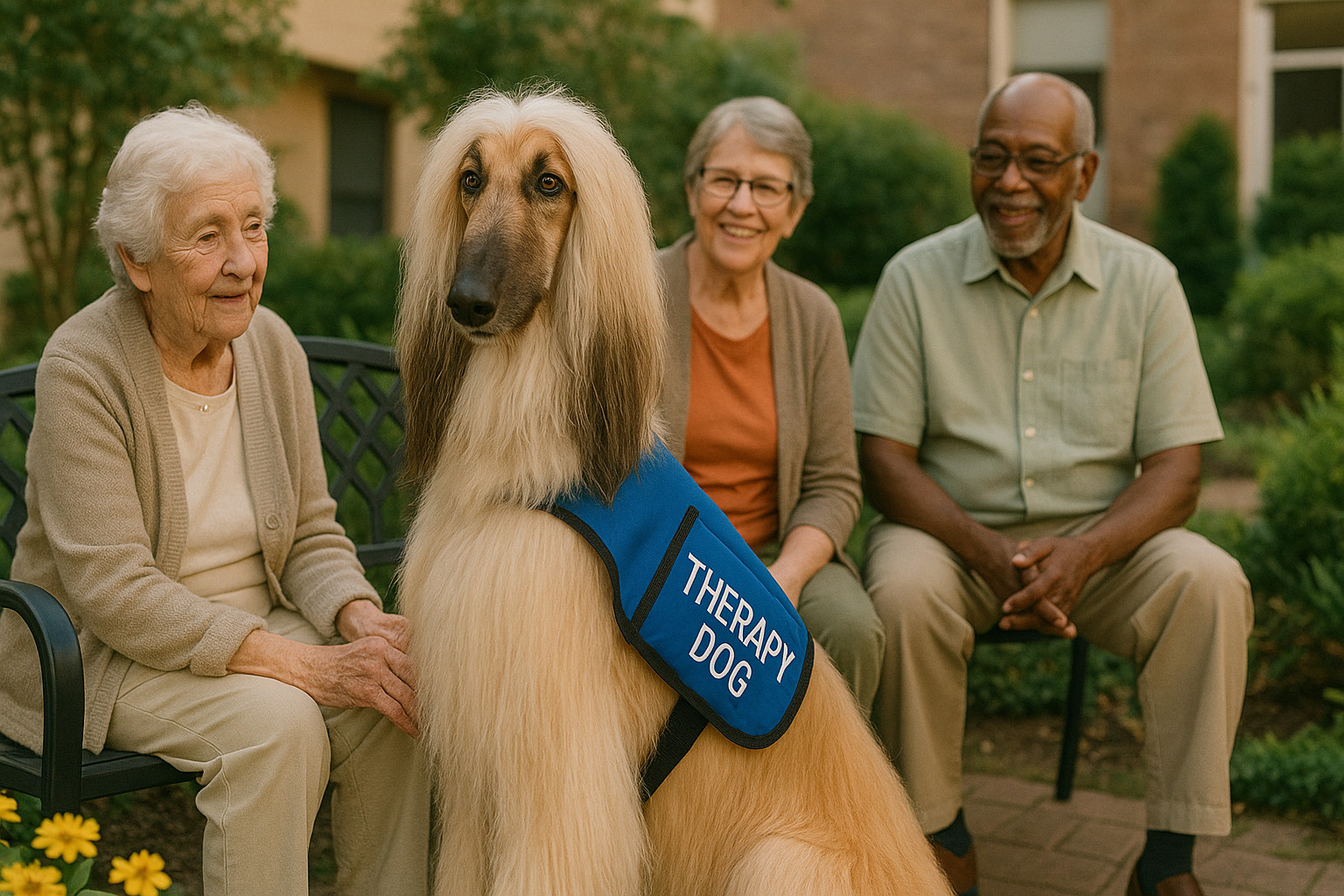 service dog breeds afghan hound therapy dog