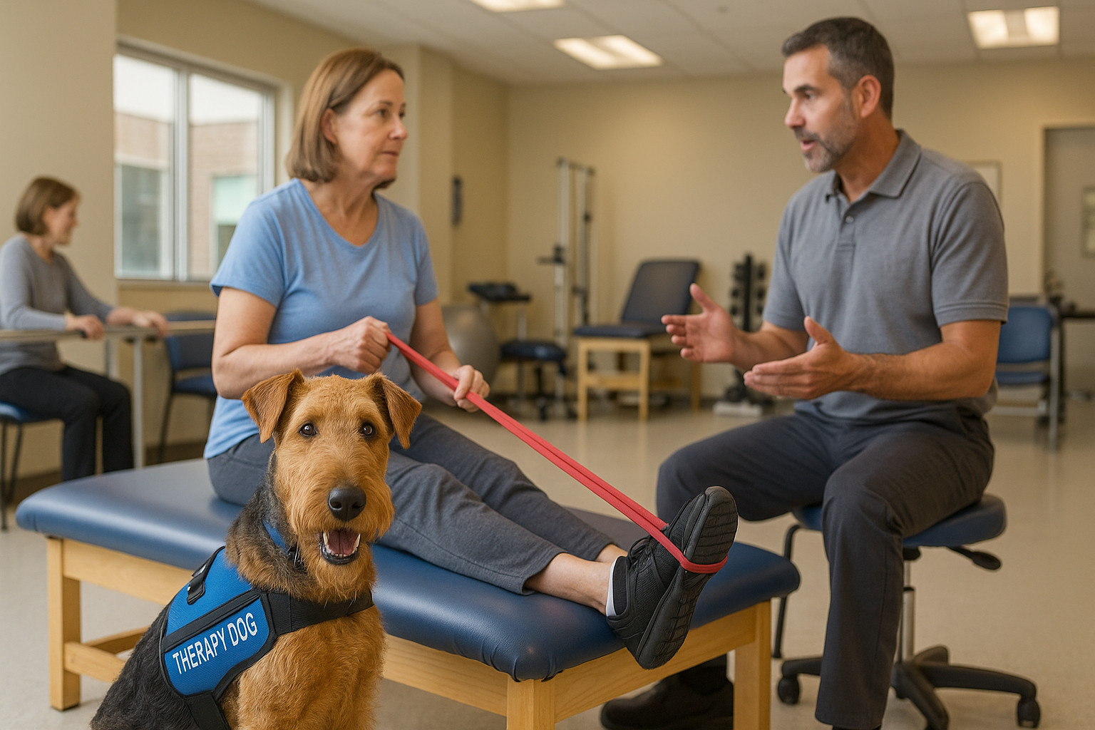 service dog breeds airedale terrier therapy dog