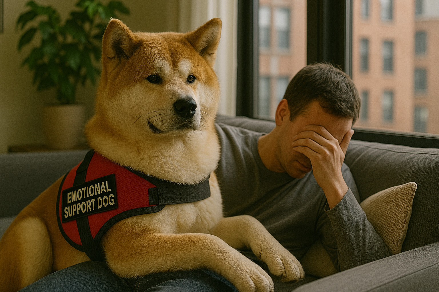 service dog breeds akita emotional support dog