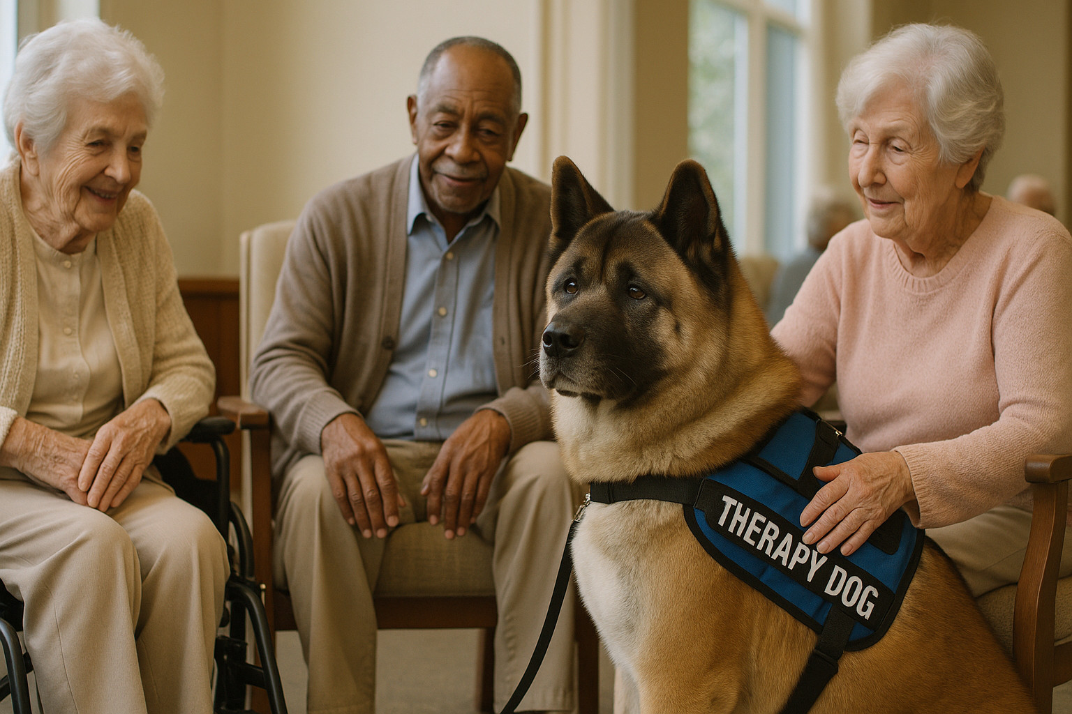 service dog breeds akita therapy dog
