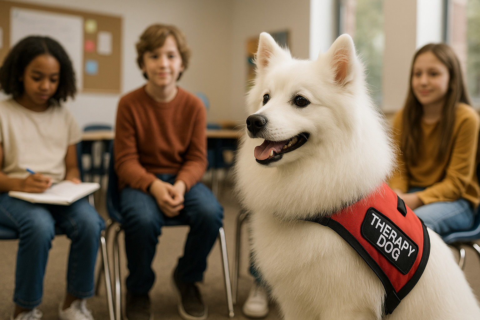 service dog breeds american eskimo therapy dog