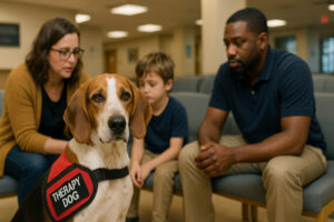 American Foxhound as a Therapy Dog