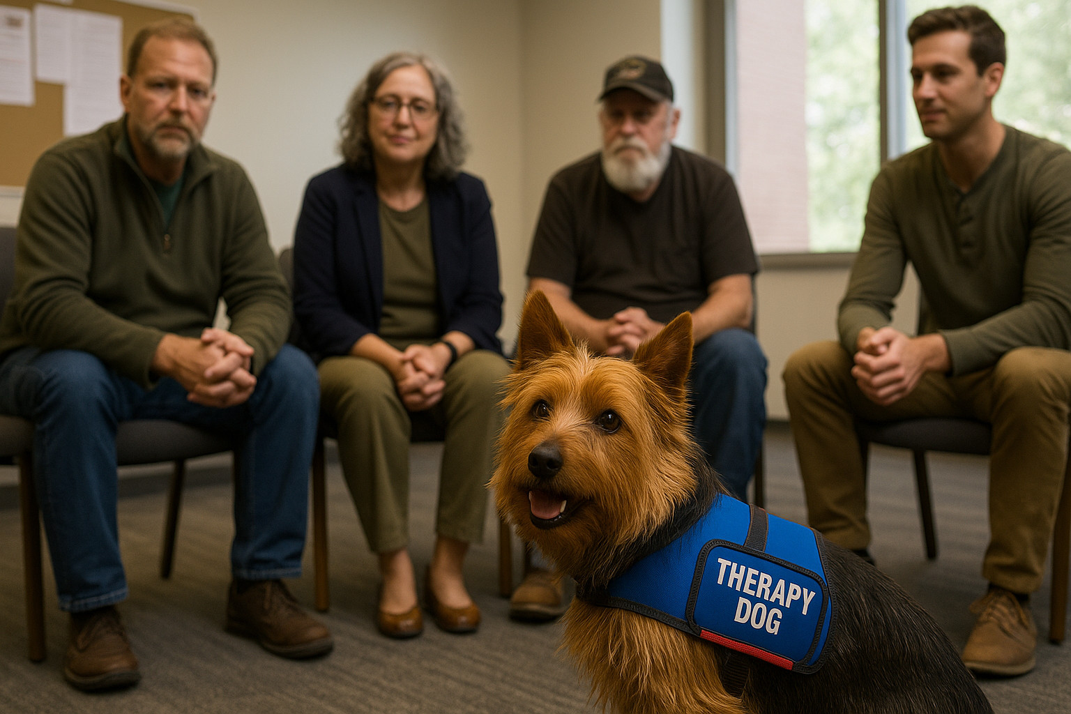 service dog breeds australian terrier therapy dog