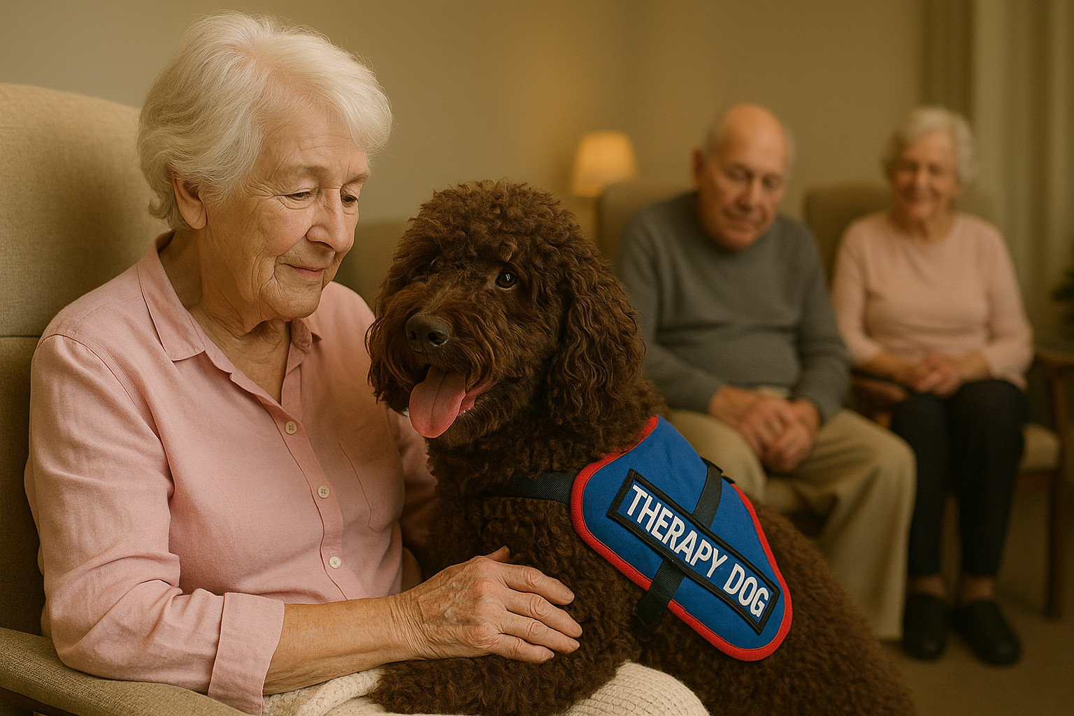 service dog breeds barbet therapy dog