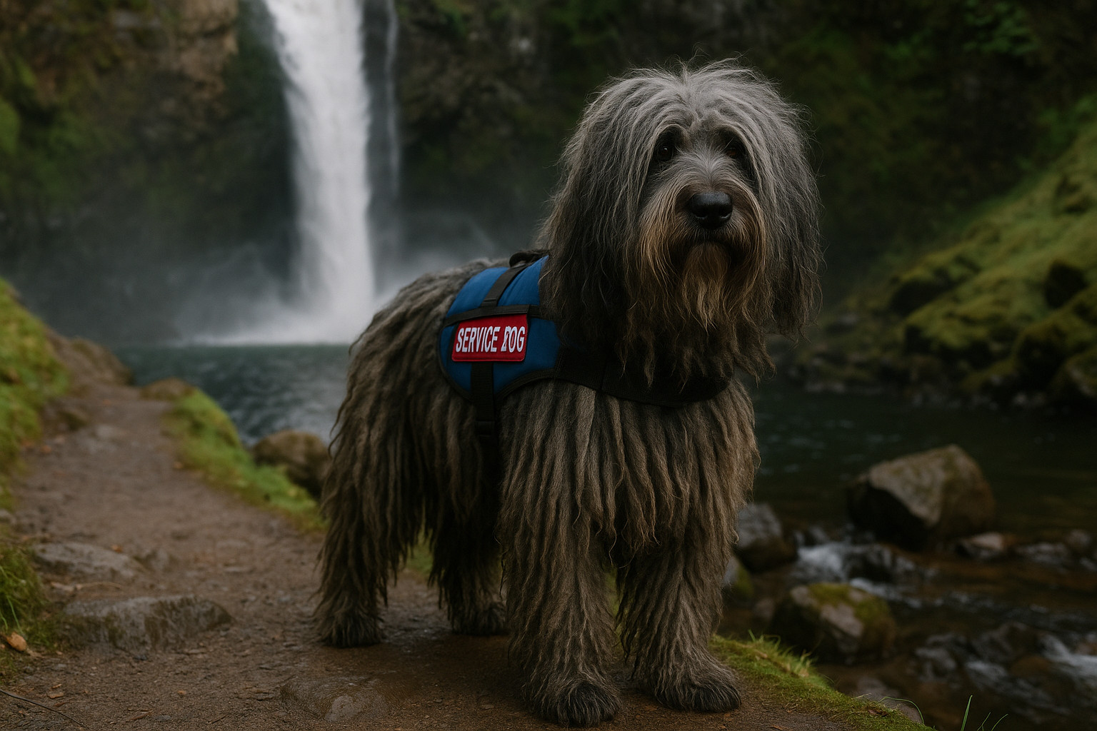 service dog breeds bergamasco sheepdog service dog