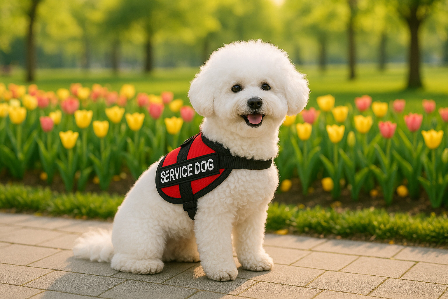 service dog breeds bichon frise service dog