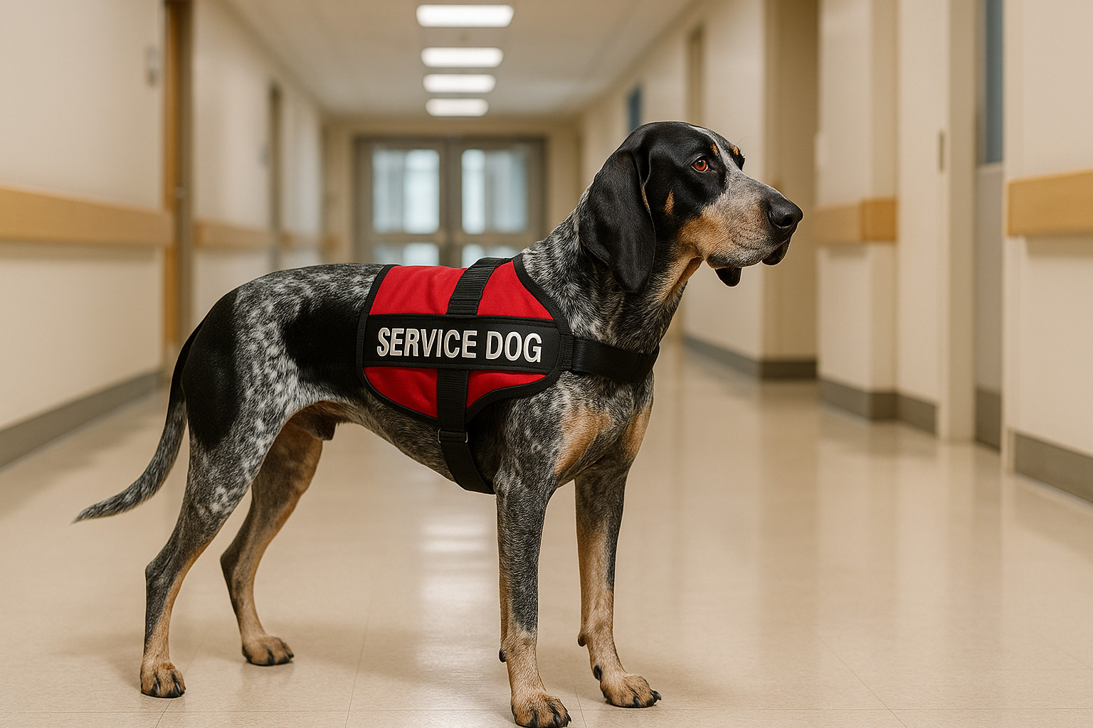 service dog breeds bluetick coonhound service dog