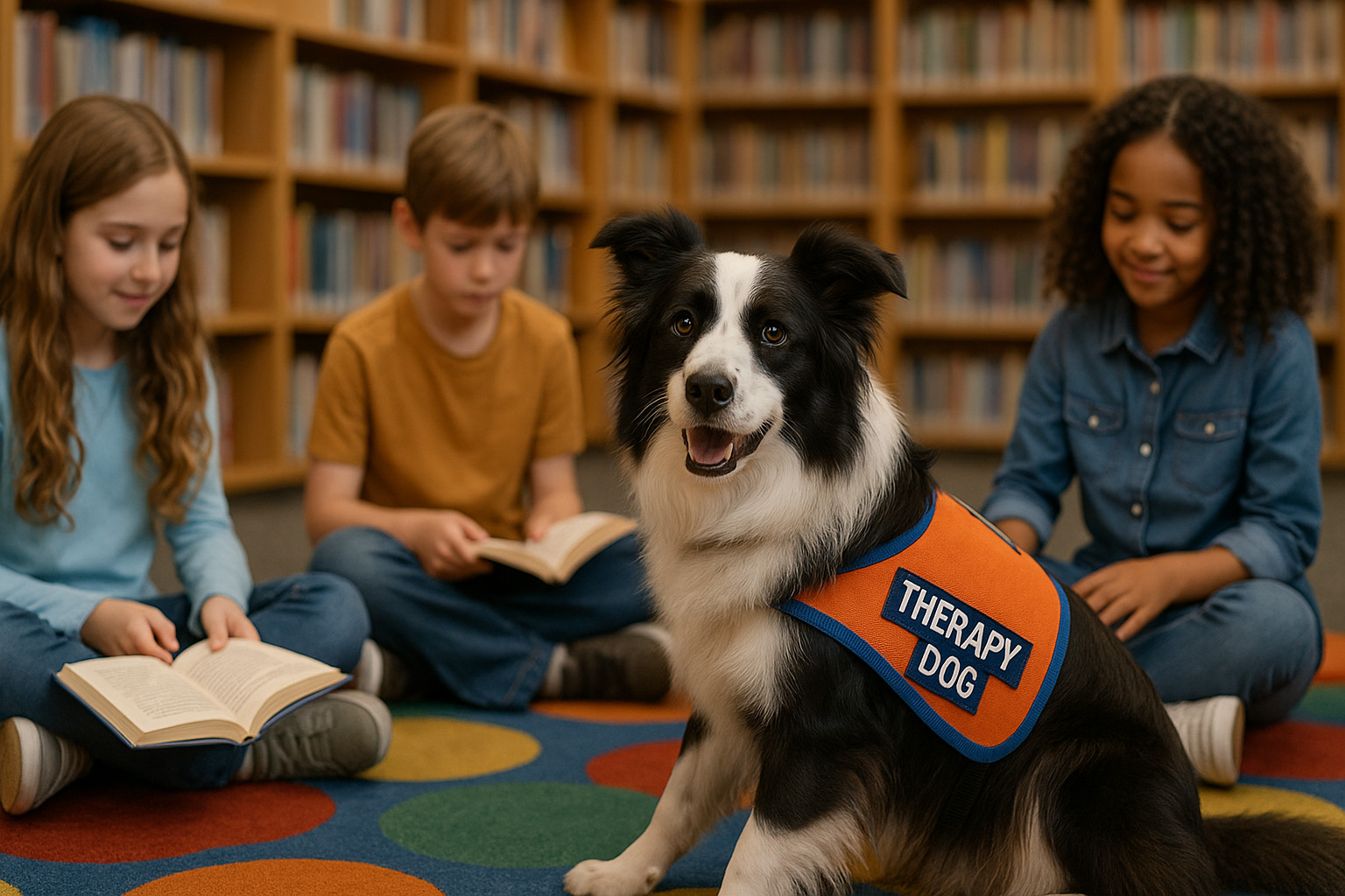 Border Collie as a Therapy Dog