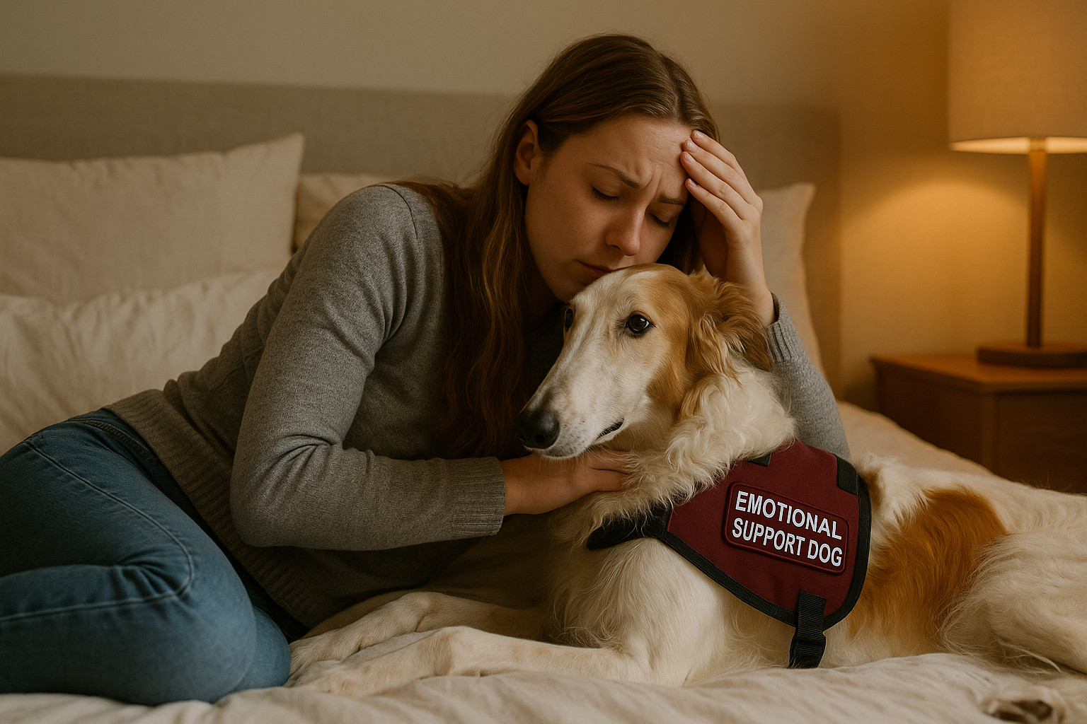 service dog breeds borzoi emotional support dog