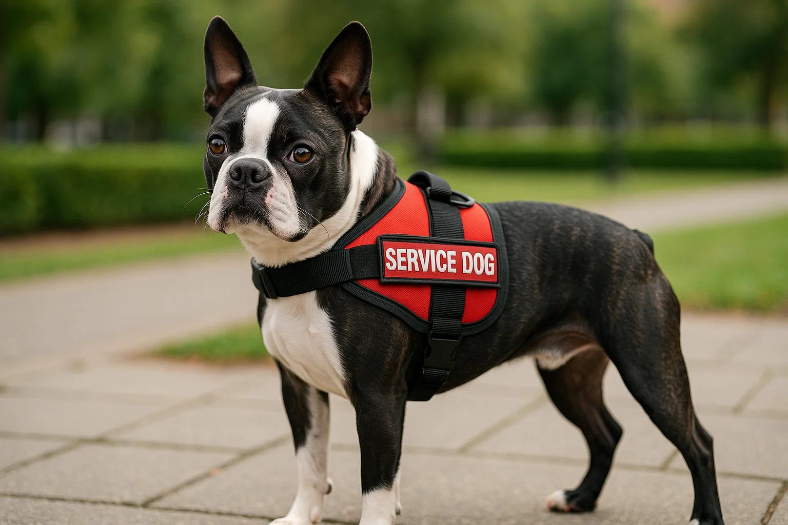 service dog breeds boston terrier service dog