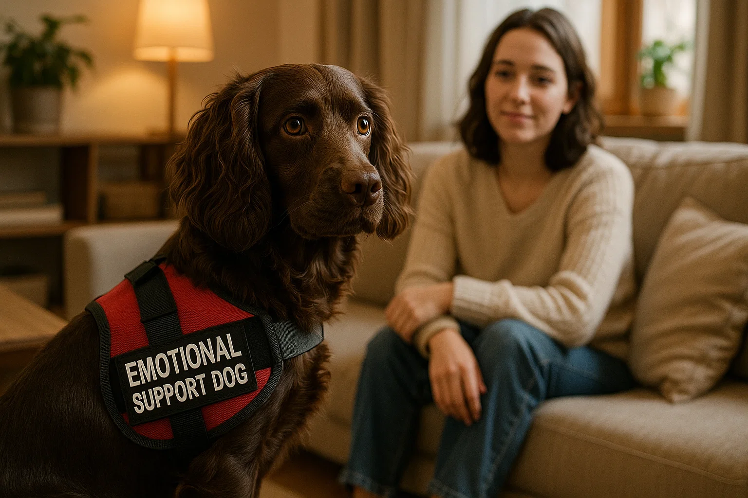 service dog breeds boykin spaniel emotional support dog