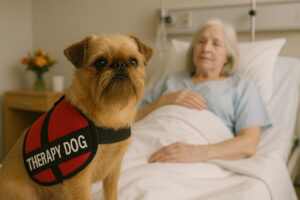 Brussels Griffon as a Therapy Dog