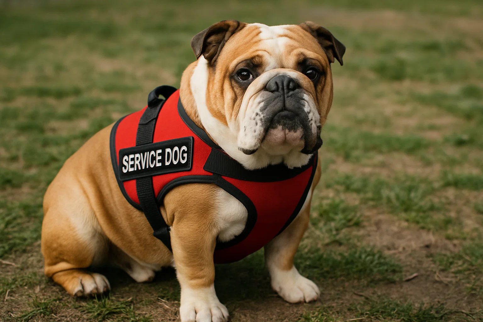 service dog breeds bulldog service dog 1