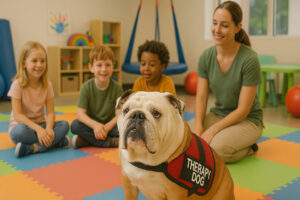 French Bulldog as a Therapy Dog