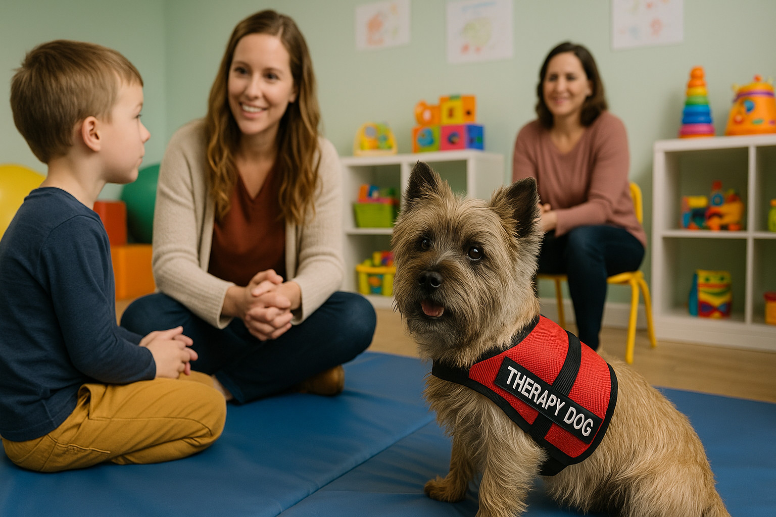 service dog breeds cairn terrier therapy dog