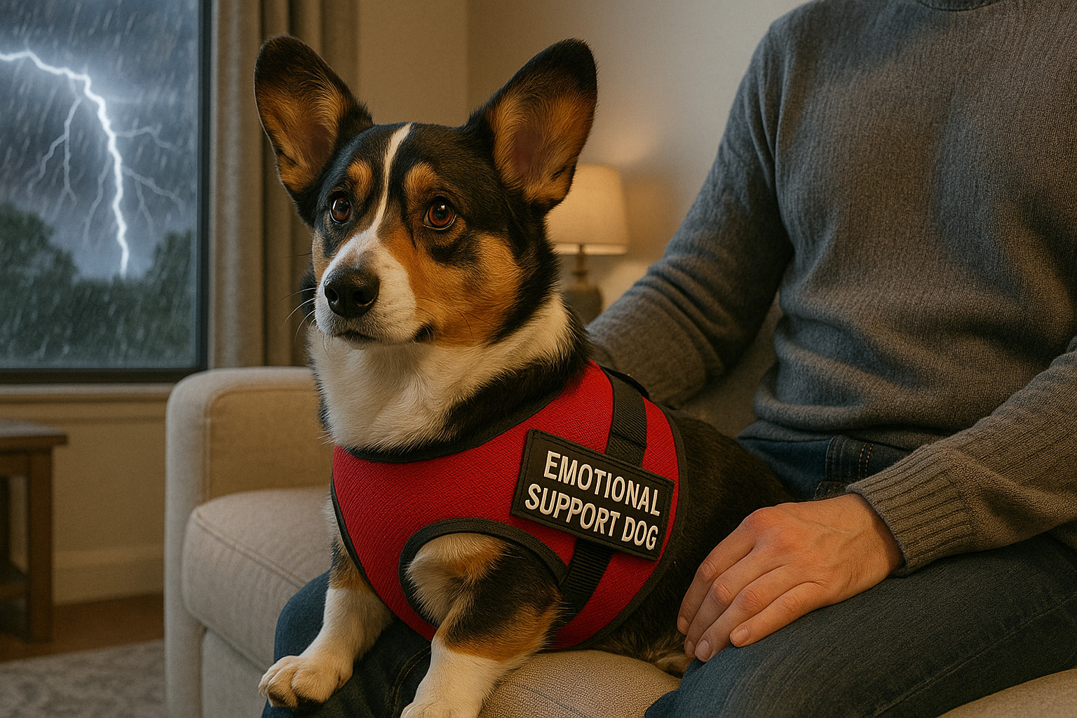 service dog breeds cardigan welsh corgi emotional support dog