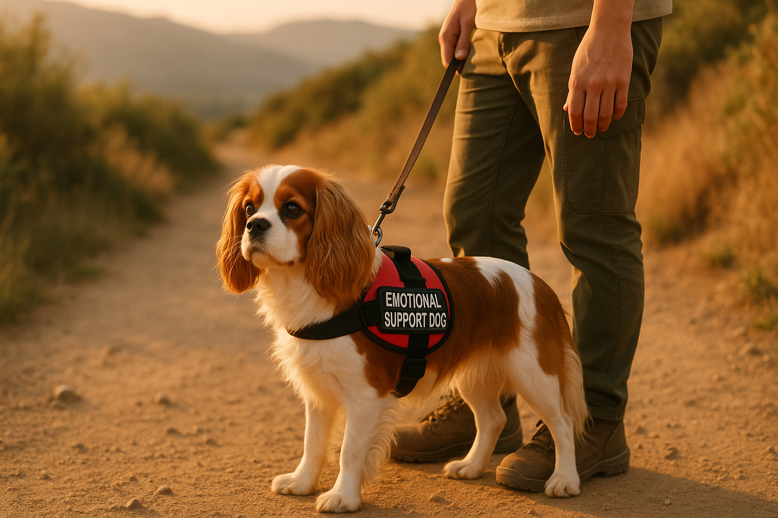 service dog breeds cavalier king charles spaniel emotional support dog