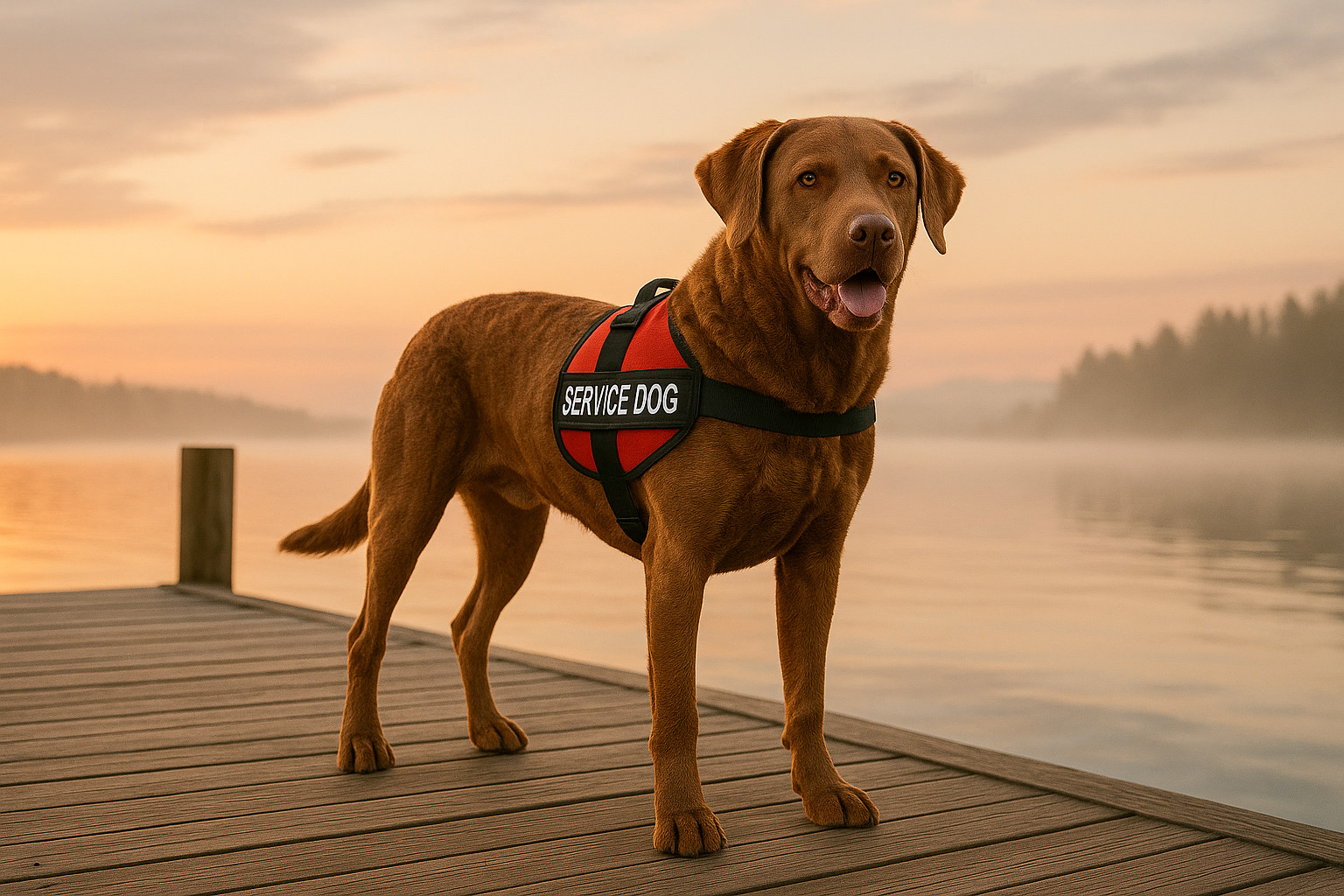 service dog breeds chesapeake bay retriever service dog