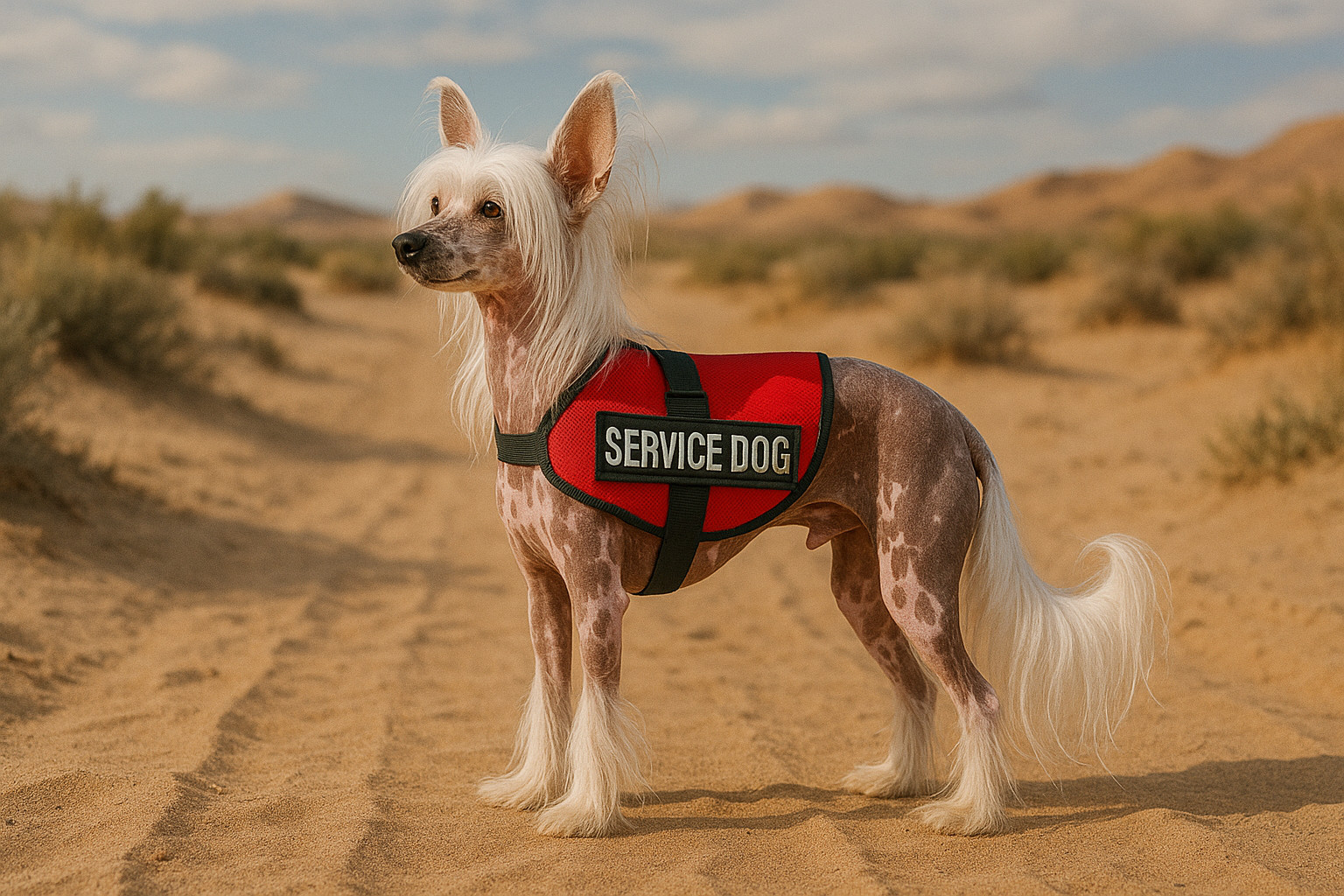 service dog breeds chinese crested service dog