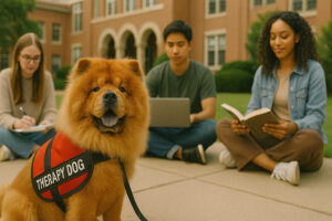Chow Chow as a Therapy Dog