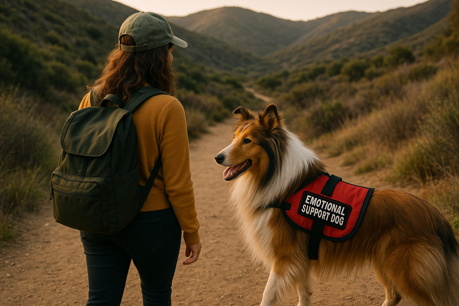 service dog breeds collie emotional support dog