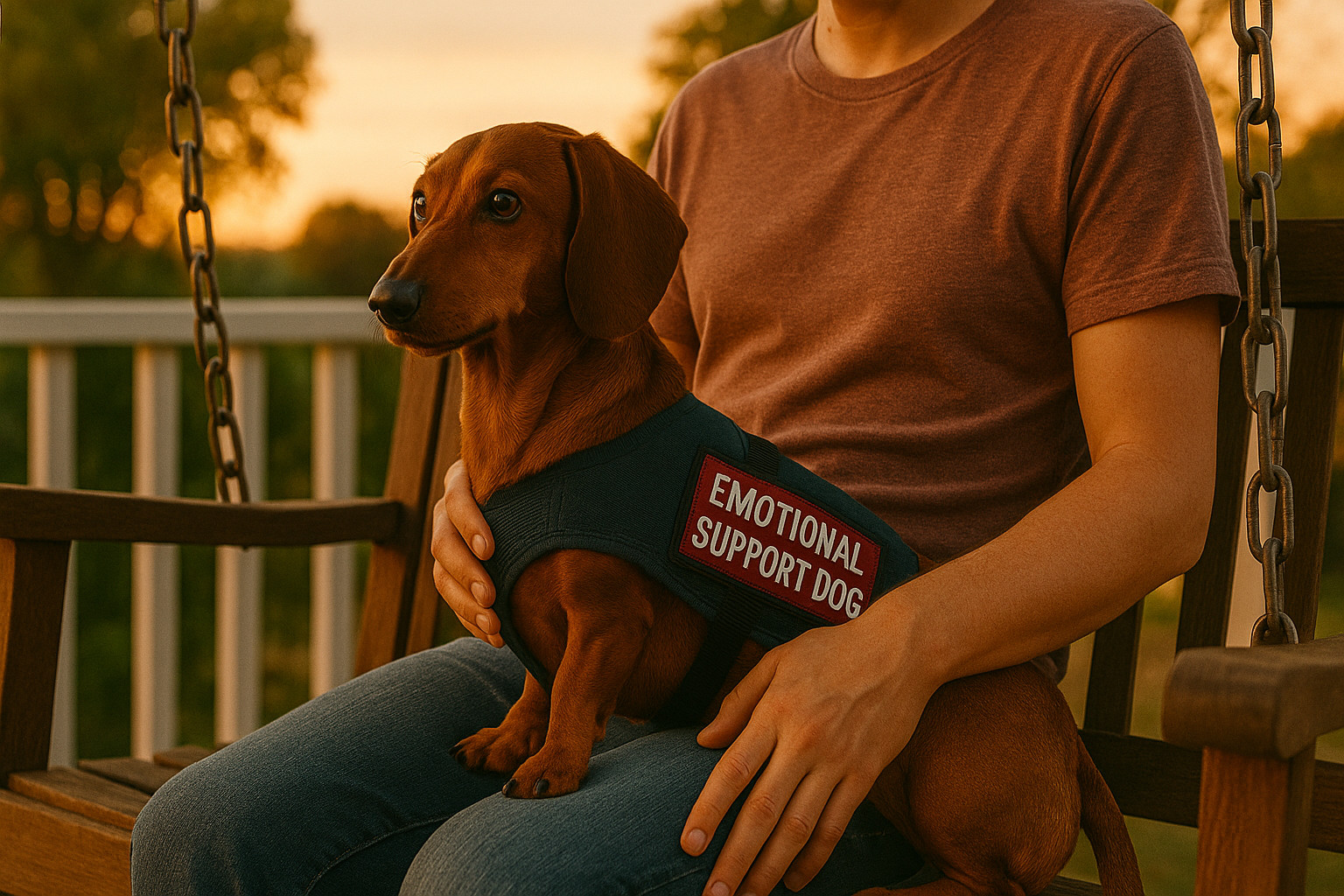 service dog breeds dachshund emotional support dog