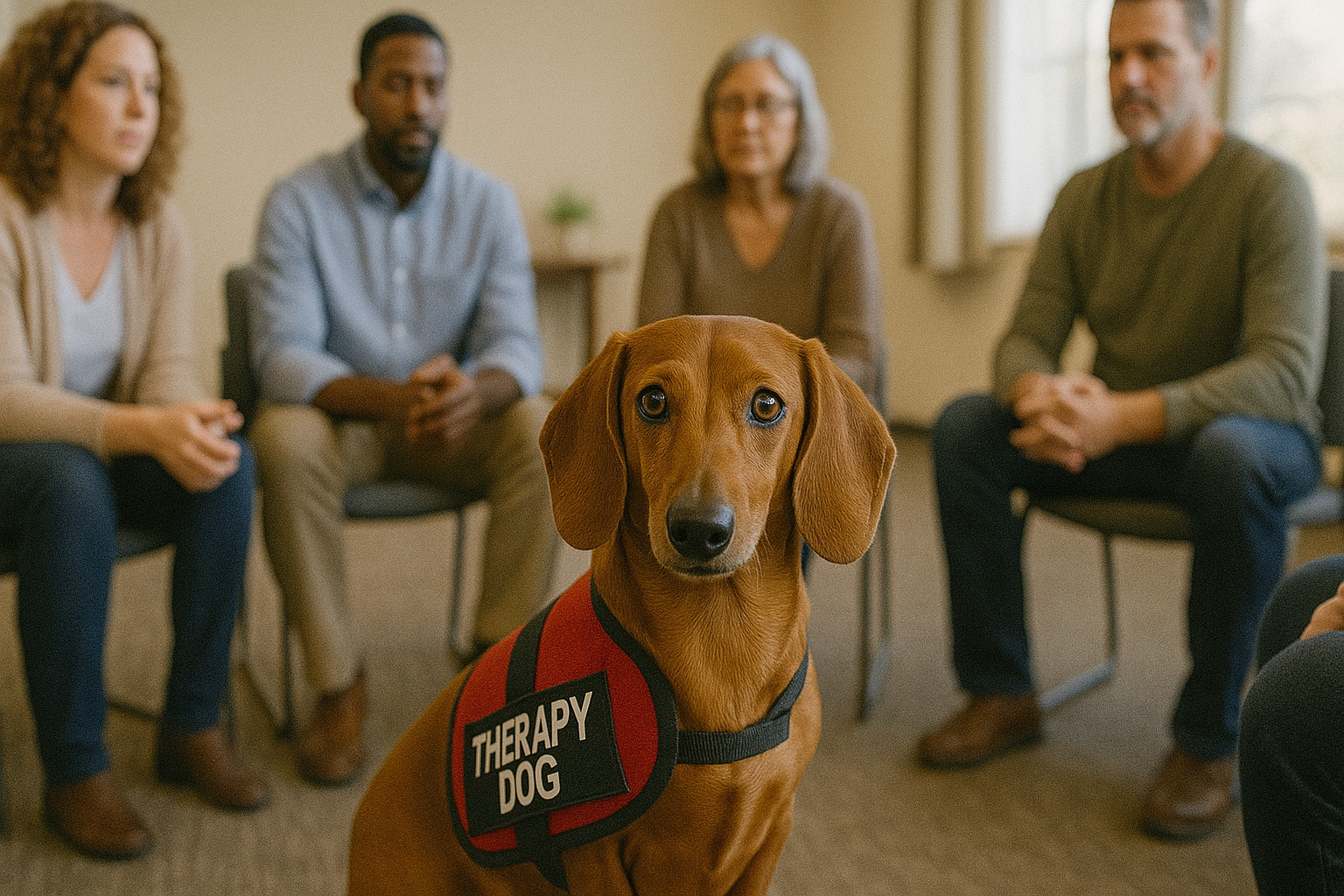 service dog breeds dachshund therapy dog