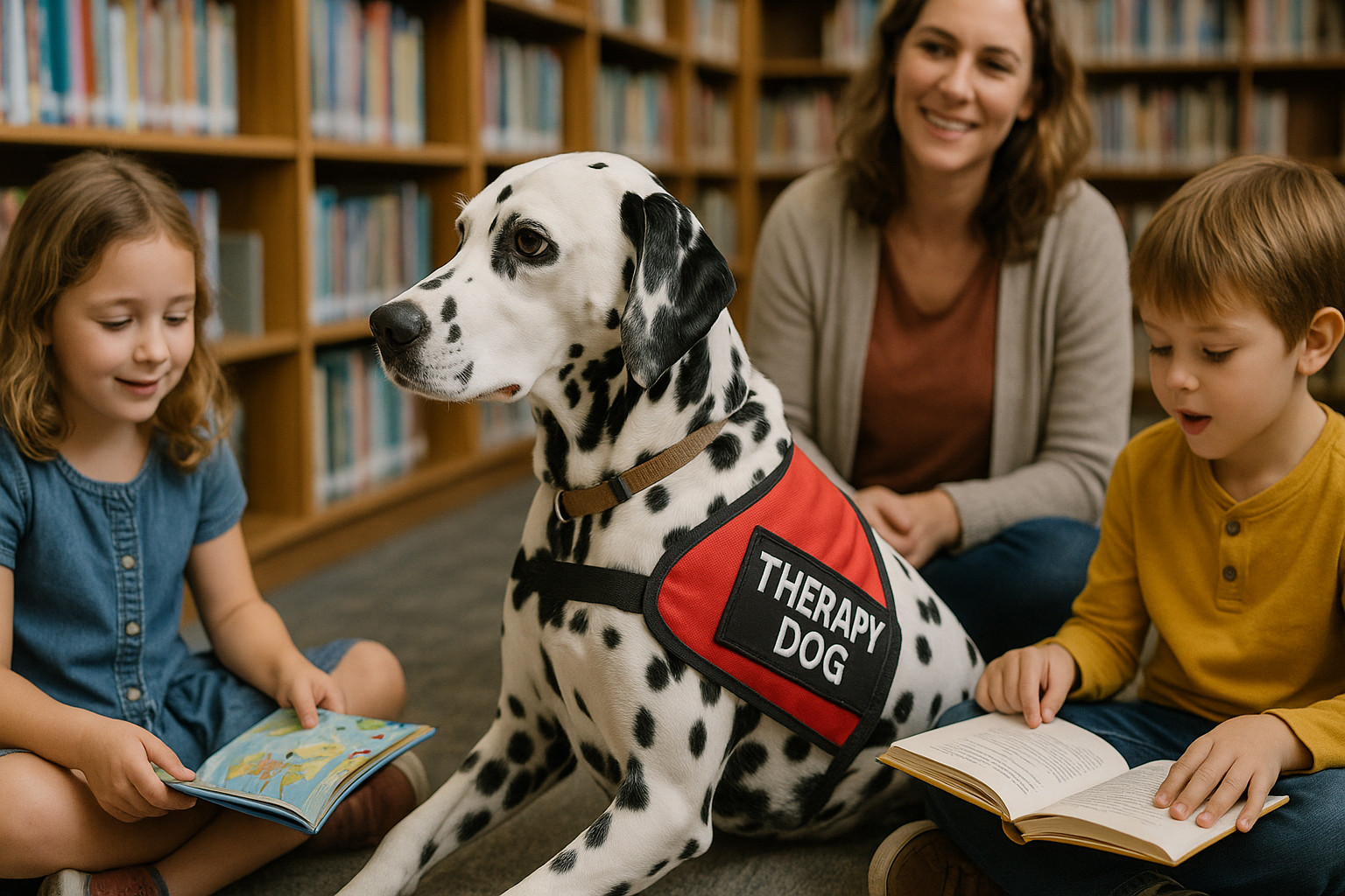 service dog breeds dalmatian therapy dog