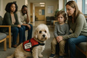 Dandie Dinmont Terrier as a Therapy Dog