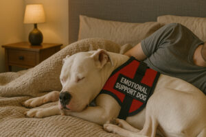 Dogo Argentino as an Emotional Support Dog