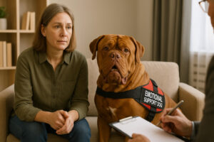 Dogue de Bordeaux as an Emotional Support Dog