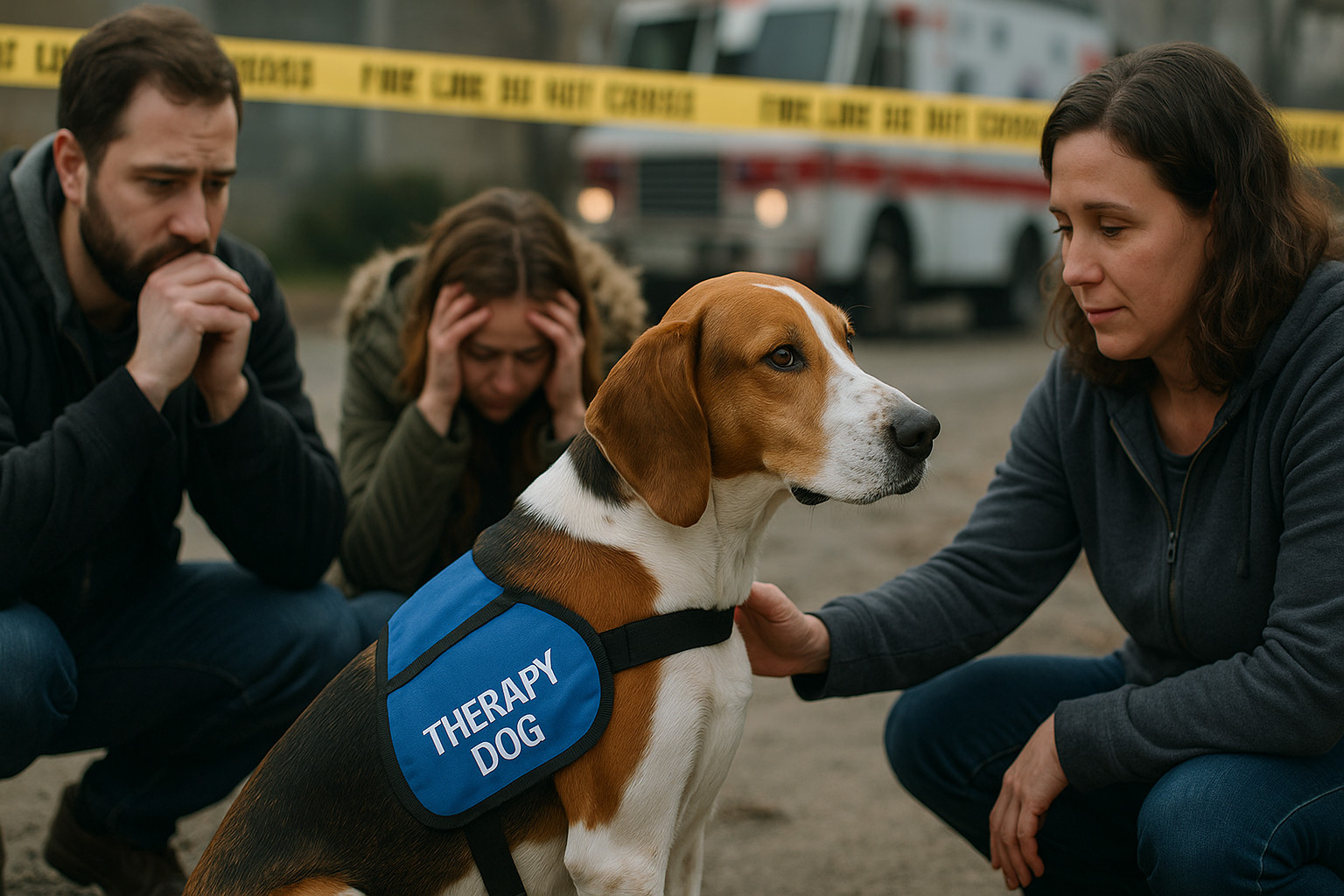 service dog breeds english foxhound therapy dog