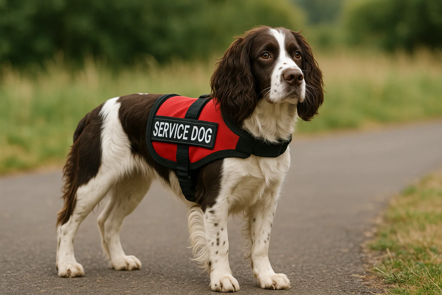 service dog breeds english springer spaniel service dog