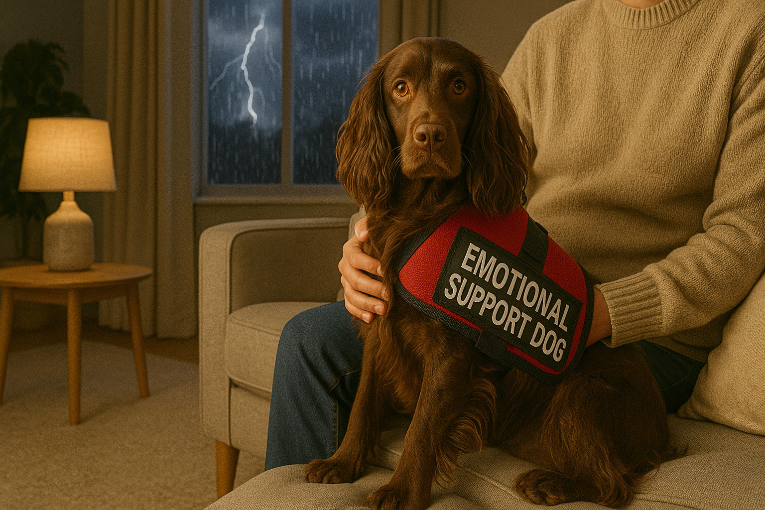 service dog breeds field spaniel emotional support dog