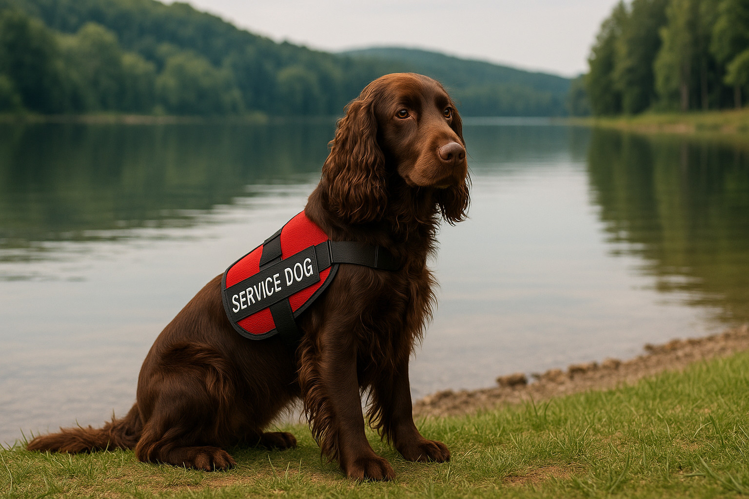 service dog breeds field spaniel service dog