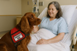 Field Spaniel as a Therapy Dog