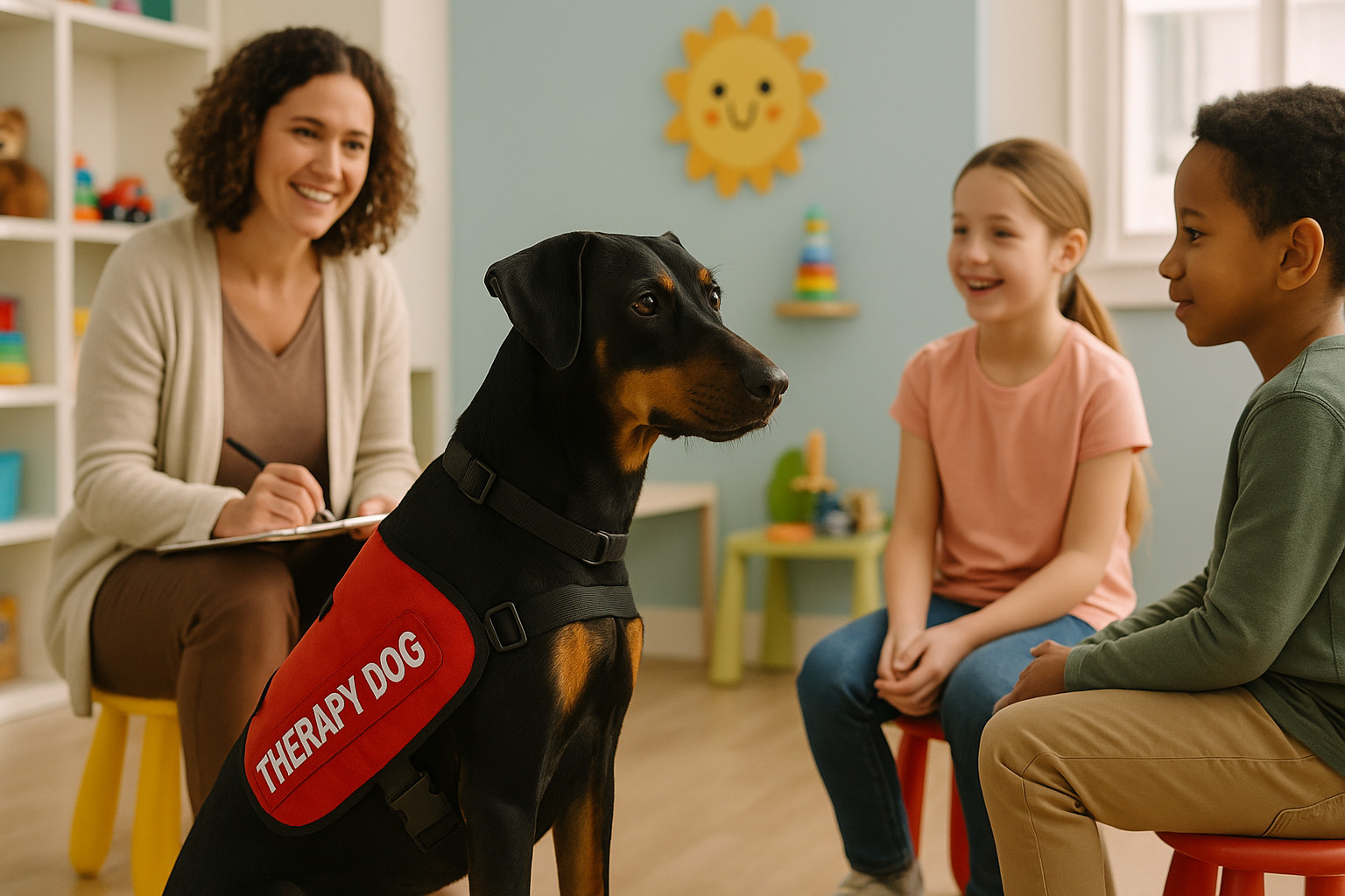 service dog breeds german pinscher therapy dog