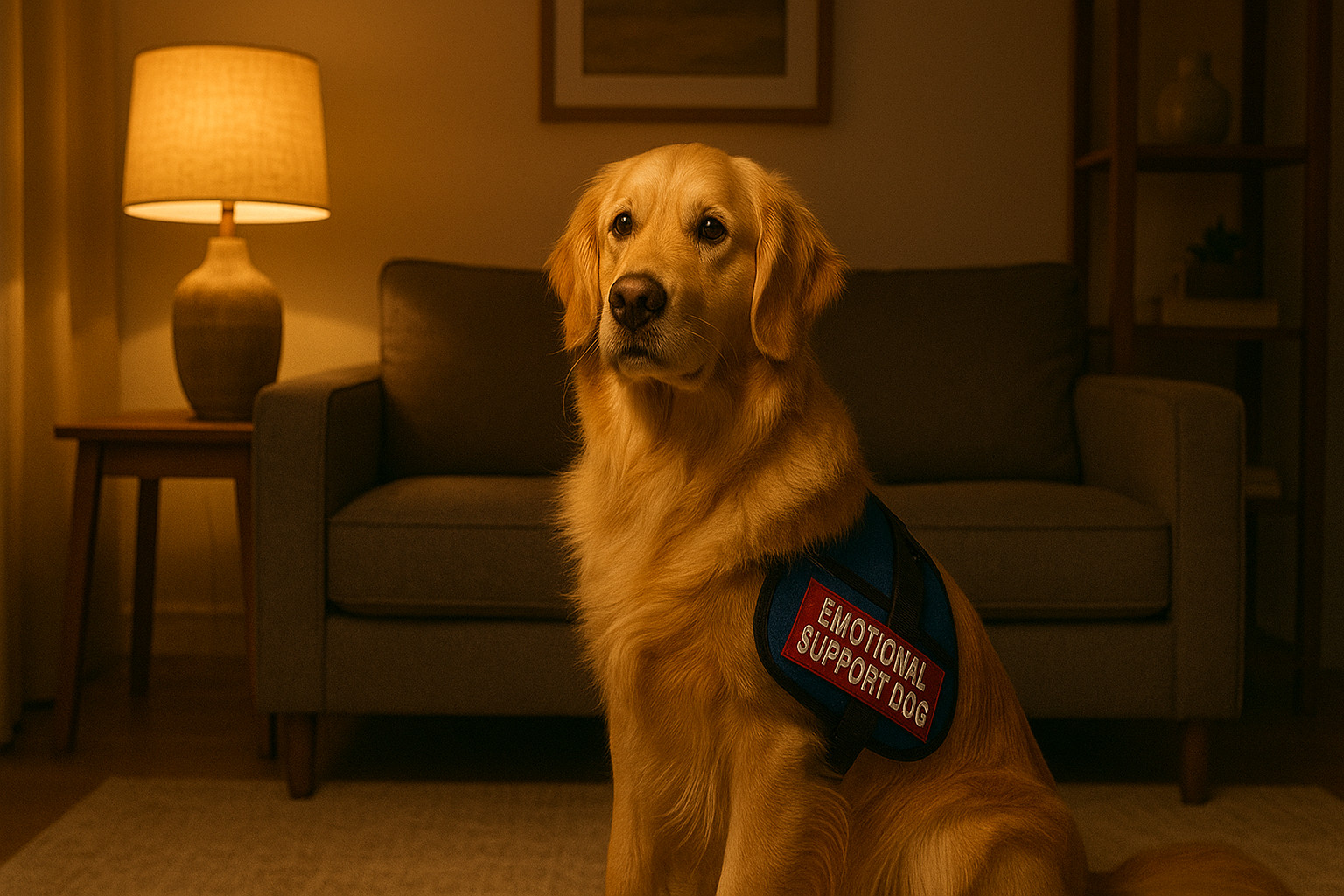 service dog breeds golden retriever emotional support dog