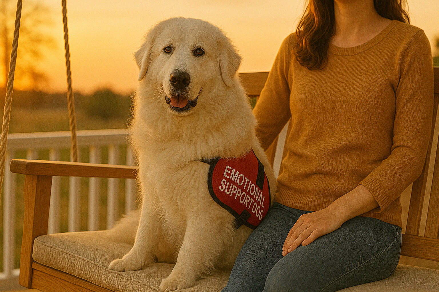 service dog breeds great pyrenees emotional support dog