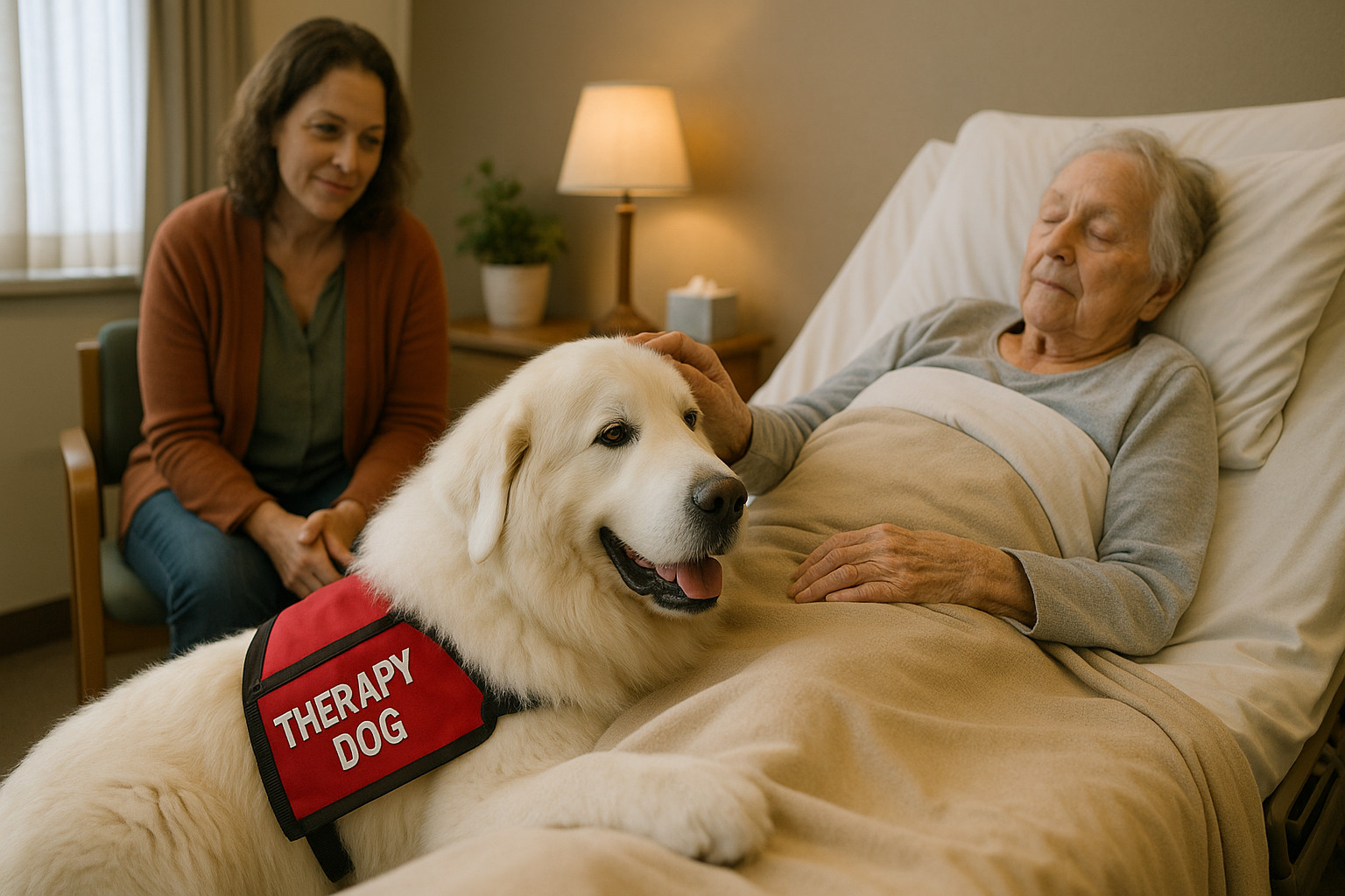 service dog breeds great pyrenees therapy dog