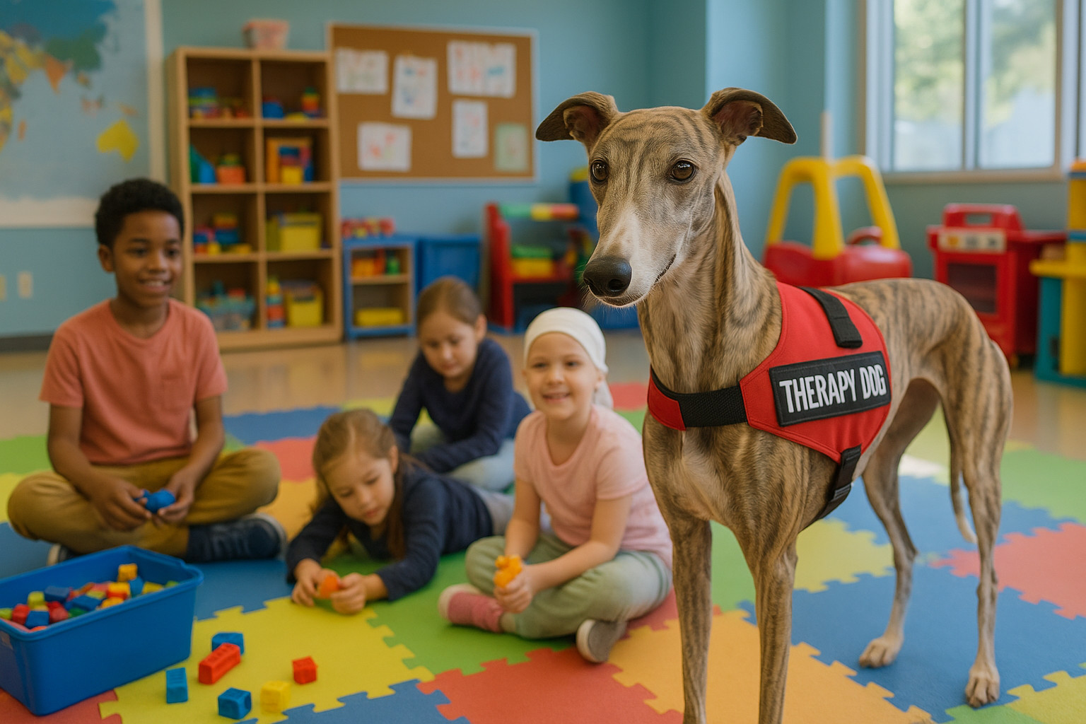 service dog breeds greyhound therapy dog