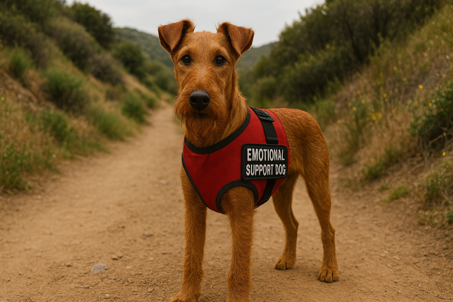 service dog breeds irish terrier emotional support dog