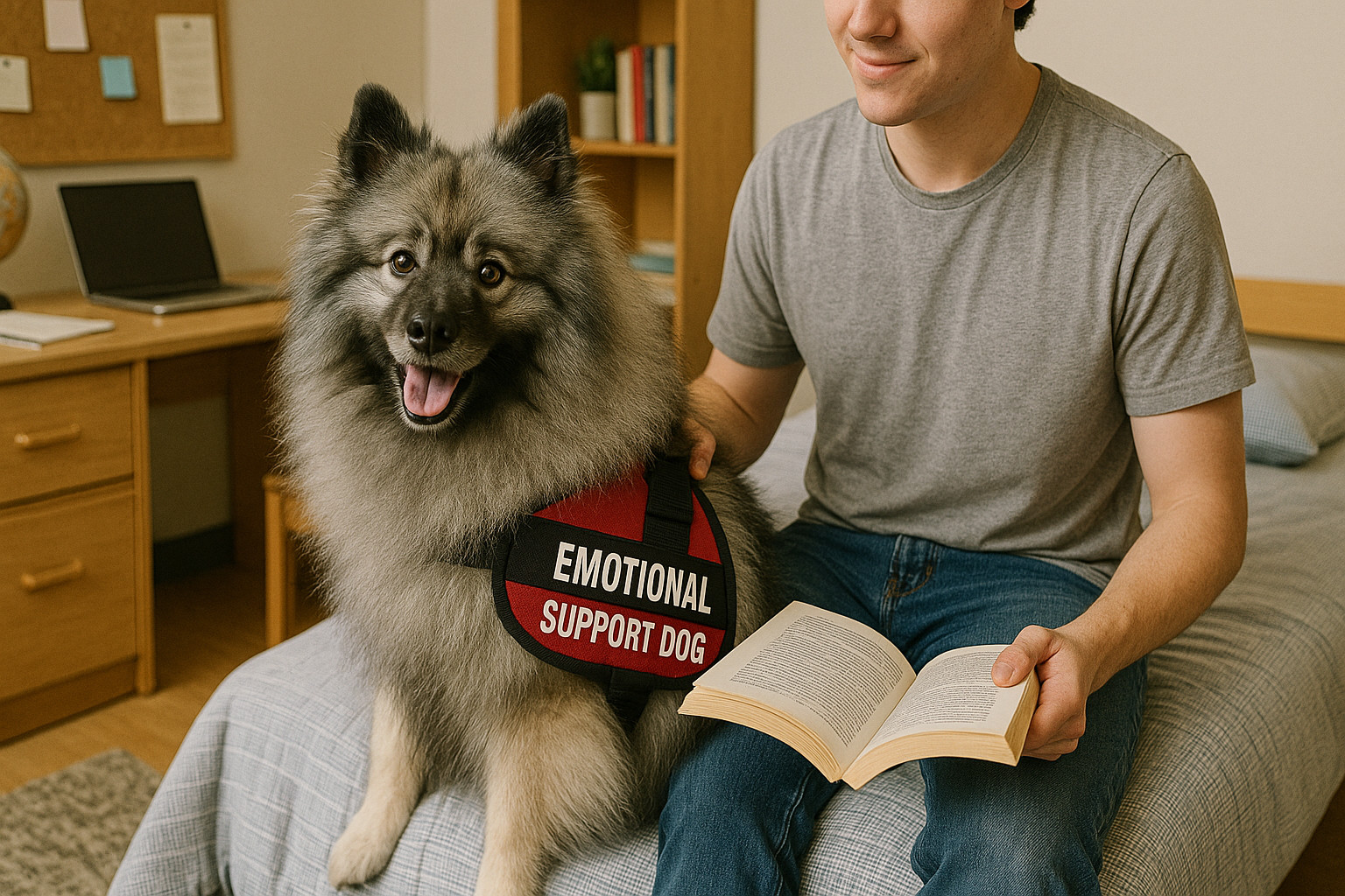 service dog breeds keeshond emotional support dog