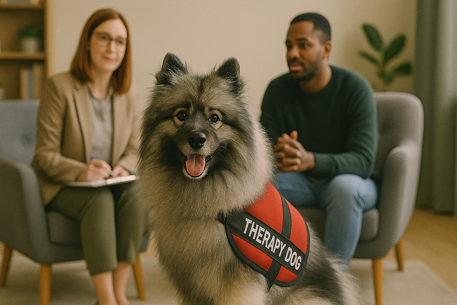 service dog breeds keeshond therapy dog