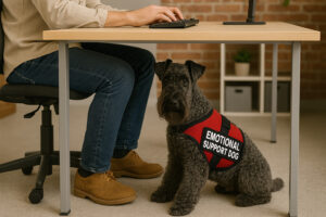 Kerry Blue Terrier as an Emotional Support Dog