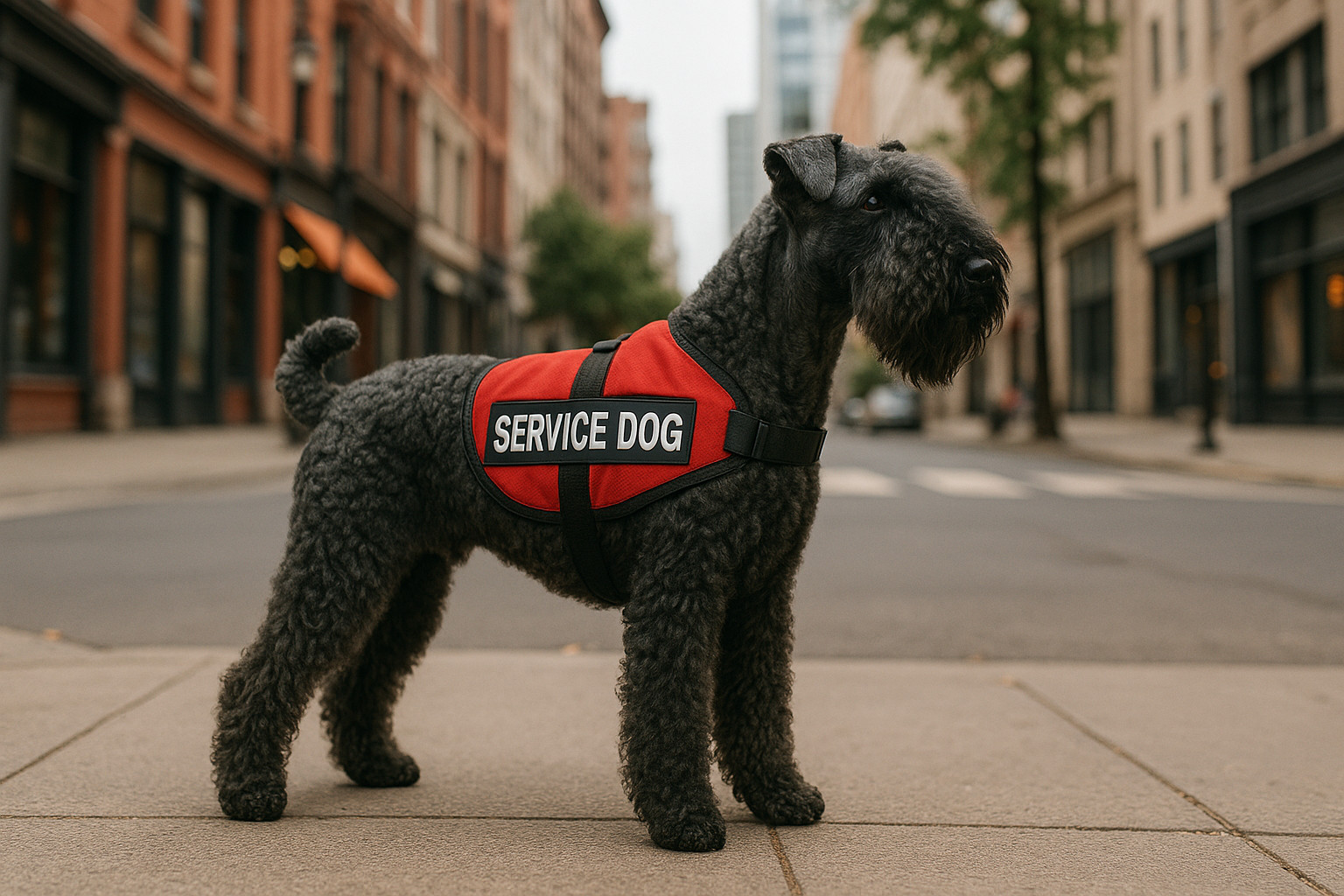 service dog breeds kerry blue terrier service dog