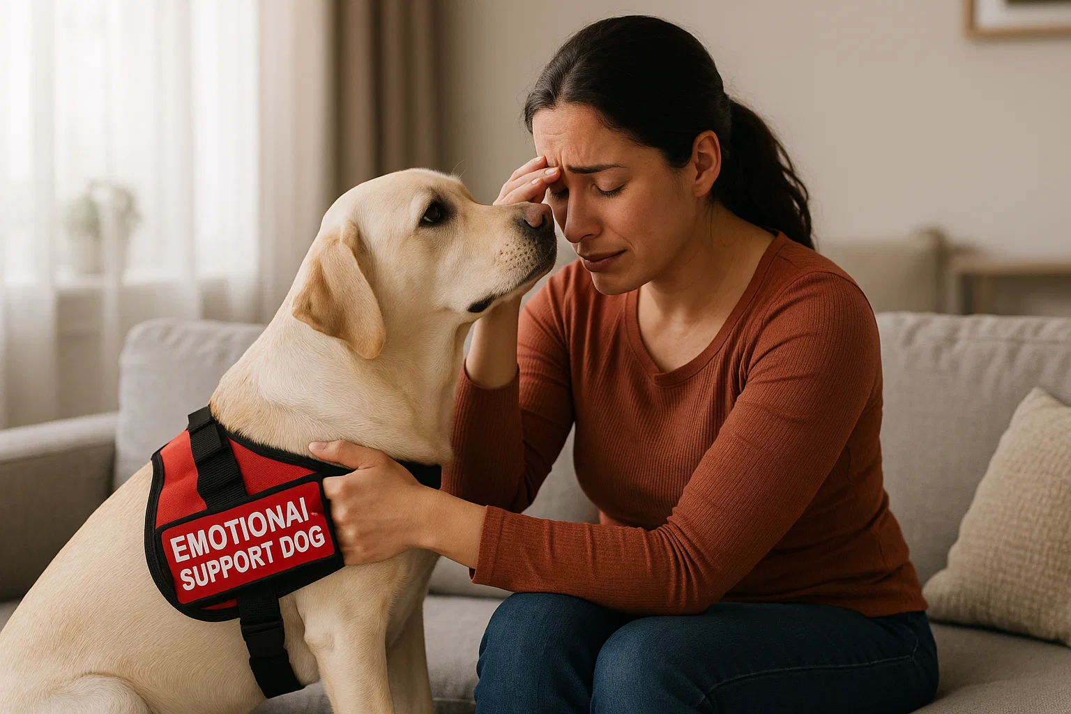 service dog breeds labrador retriever emotional support dog